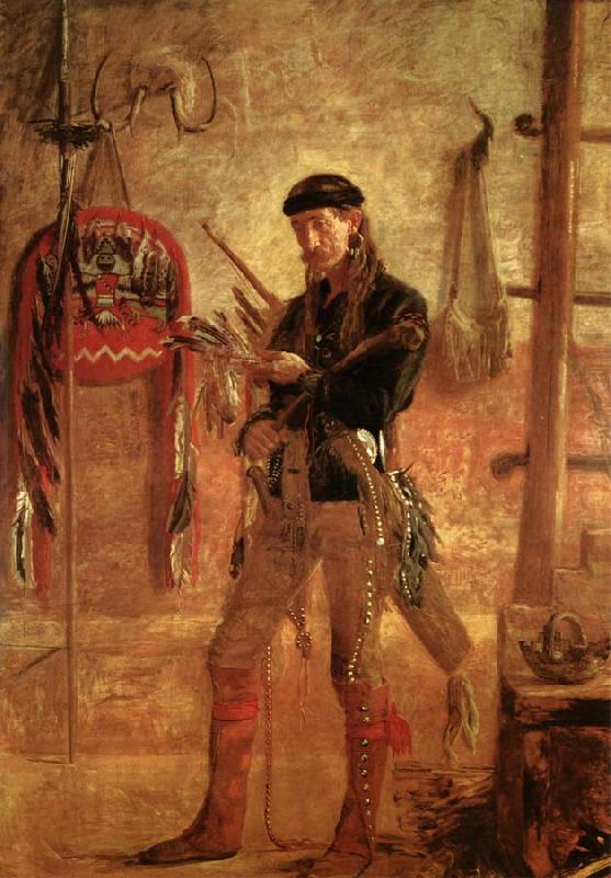 Thomas Eakins Frank Hamilton cushing Sweden oil painting art